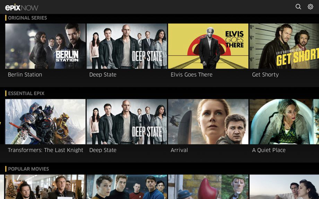 EPIX Offers Original Content, Movies via Streaming Service - ETCentric